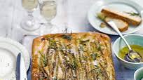Spring onion focaccia Spring onion focaccia