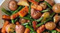 Roasted Vegetables with Garlic and Herbs Roasted Vegetables with Garlic and Herbs