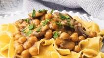 Chickpea and Mushroom Marsala Chickpea and Mushroom Marsala