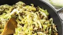 Ground Beef & Cabbage Stir Fry (Whole30, Paleo) Ground Beef & Cabbage Stir Fry (Whole30, Paleo)