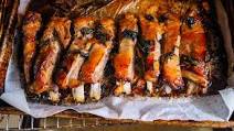 Delightfully Sticky Slow Cooked Lamb Ribs With Mint Sauce Delightfully Sticky Slow Cooked Lamb Ribs With Mint Sauce
