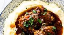 Slow braised oxtail Slow braised oxtail