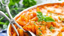 Dump-and-Bake 3-Cheese Baked Ziti Dump-and-Bake 3-Cheese Baked Ziti