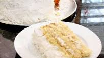 Easy Sour Cream Coconut Cake Easy Sour Cream Coconut Cake