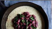 Stewed Cranberry Beans with Kale Stewed Cranberry Beans with Kale