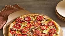 Three-Cheese Garden Pizza Three-Cheese Garden Pizza