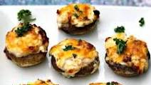 Fifteen Minute Air Fryer Three Cheese Stuffed Mushrooms Fifteen Minute Air Fryer Three Cheese Stuffed Mushrooms