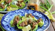 Spicy Beef Larb Lettuce Wraps Spicy Beef Larb Lettuce Wraps