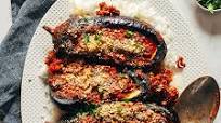 Moroccan Lentil-Stuffed Eggplant Moroccan Lentil-Stuffed Eggplant