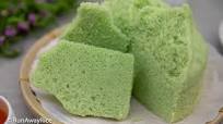 Steamed Pandan Cake / Banh La Dua Hap Steamed Pandan Cake / Banh La Dua Hap