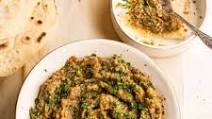 Zaalouk - Moroccan Roasted Eggplant And Tomato Salad/Dip Zaalouk - Moroccan Roasted Eggplant And Tomato Salad/Dip