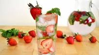 Strawberry Basil Water Strawberry Basil Water