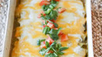Green Chile Chicken Enchiladas Green Chile Chicken Enchiladas