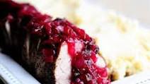 Pork Loin with Cranberry Sauce Pork Loin with Cranberry Sauce