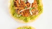 Slow Cooker Chicken Tinga Tostadas Slow Cooker Chicken Tinga Tostadas