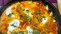 Afghan Eggs and Tomato Afghan Eggs and Tomato