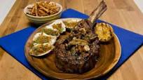 Steak and Frites with Wild Mushrooms and Oysters Rockefeller Steak and Frites with Wild Mushrooms and Oysters Rockefeller