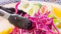 Shredded Red Cabbage - Turkish Kebab Salad Shredded Red Cabbage - Turkish Kebab Salad