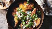Vinegared Pork Chop Milanese with Radish Salad Vinegared Pork Chop Milanese with Radish Salad