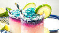 Color-Changing Slushy Margaritas Color-Changing Slushy Margaritas