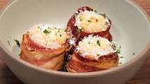 Flavorful Parmesan Bacon Rice Balls Flavorful Parmesan Bacon Rice Balls