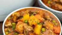 Rich Pork Stew Recipe with Root Vegetables Rich Pork Stew Recipe with Root Vegetables