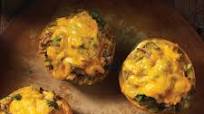 Stuffed Acorn Squash with Cheese and Ground Beef Stuffed Acorn Squash with Cheese and Ground Beef