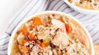 Crock pot Chicken and Wild Rice Soup Recipe Crock pot Chicken and Wild Rice Soup Recipe