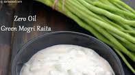 Zero Oil Green Mogri Raita Zero Oil Green Mogri Raita