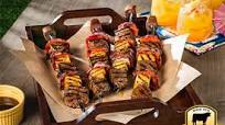 Grilled Hawaiian Beef Kabobs Grilled Hawaiian Beef Kabobs
