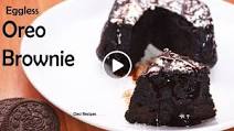Oreo Brownie Recipe in 5 Min. | एग्ग्लेस ओरियो केक | Egg less Oreo Cake Recipe Oreo Brownie Recipe in 5 Min. | एग्ग्लेस ओरियो केक | Egg less Oreo Cake Recipe