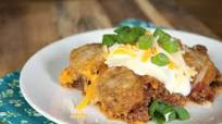 Crock-Pot Tater-Tot Taco Casserole Recipe Crock-Pot Tater-Tot Taco Casserole Recipe