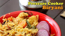 Pressure cooker biryani Pressure cooker biryani