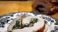 Rolled Pork Florentine Rolled Pork Florentine