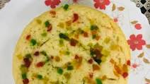 Eggless Rava cake Eggless Rava cake