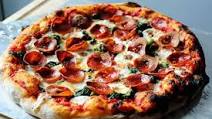 Sweet-Hot Pepperoni Pizza with Broccoli Rabe Sweet-Hot Pepperoni Pizza with Broccoli Rabe