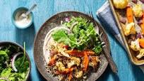 Mediterranean quinoa and roasted vegetable salad with ras el hanout Mediterranean quinoa and roasted vegetable salad with ras el hanout