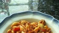 Spaghetti with Beef Sauce with Shells Spaghetti with Beef Sauce with Shells