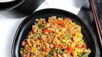 Air fryer Fried Rice (Ham Fried Rice Recipe) Air fryer Fried Rice (Ham Fried Rice Recipe)