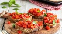 Bruschette al pomodoro Bruschette al pomodoro