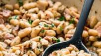 White Beans with Bacon and Herbs White Beans with Bacon and Herbs