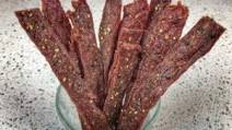 Peppered Beef Jerky Peppered Beef Jerky