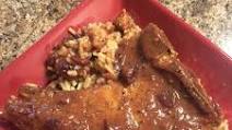 Cranberry Glazed Pork & Mushroom Rice Recipe Cranberry Glazed Pork & Mushroom Rice Recipe