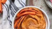 Carrot Hummus without Tahini Carrot Hummus without Tahini