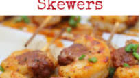 Chorizo Shrimp Skewers (Whole30, Keto) Chorizo Shrimp Skewers (Whole30, Keto)