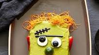 Frankenstein Cheese Spread Frankenstein Cheese Spread