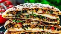 Turkish Gozleme with Minced Lamb Turkish Gozleme with Minced Lamb