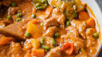 Filipino Tomato-Based “Meat” Stew (Kaldereta) Filipino Tomato-Based “Meat” Stew (Kaldereta)