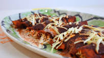 Receta de Enchiladas de Chile Pasilla Rellenos Receta de Enchiladas de Chile Pasilla Rellenos