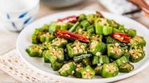 Four Ingredient Okra Stir Fry Four Ingredient Okra Stir Fry